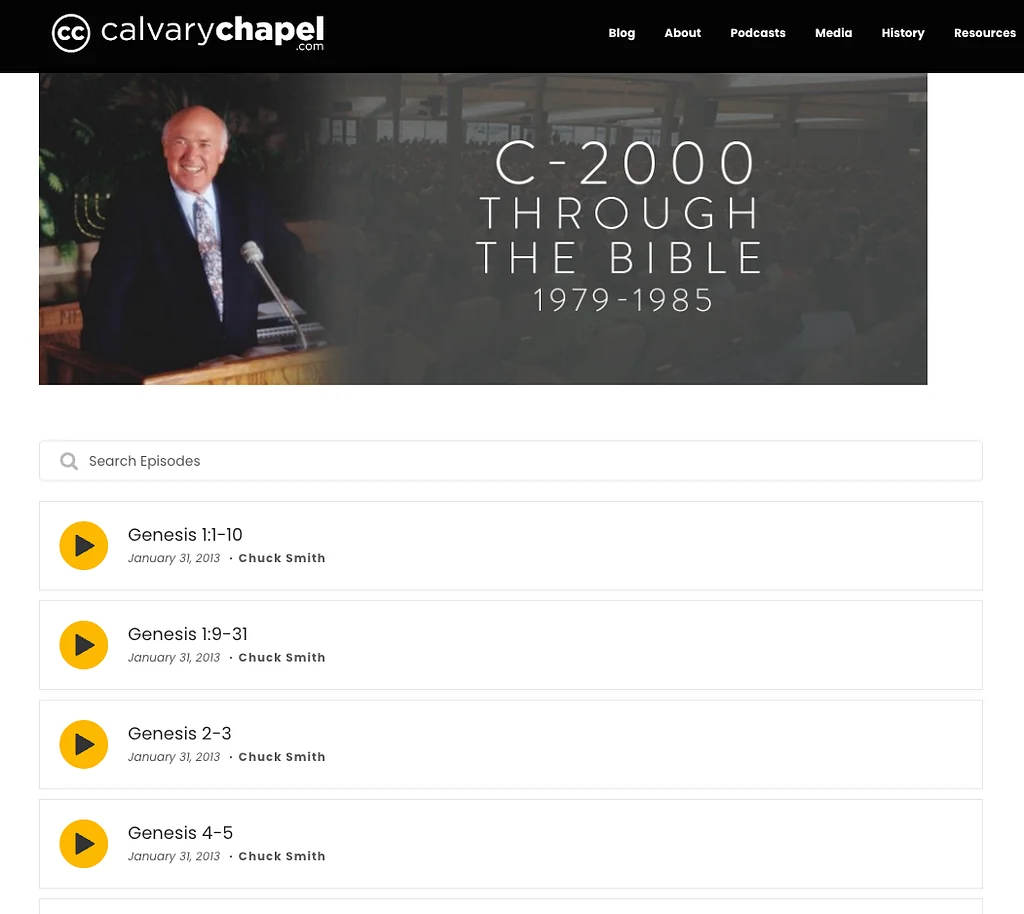 CalvaryChapel.com project image 11