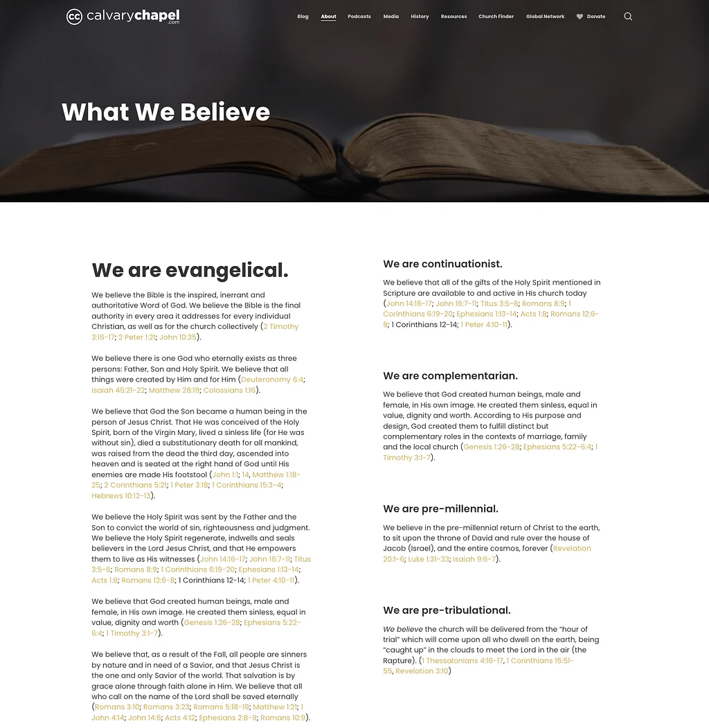CalvaryChapel.com project image 5