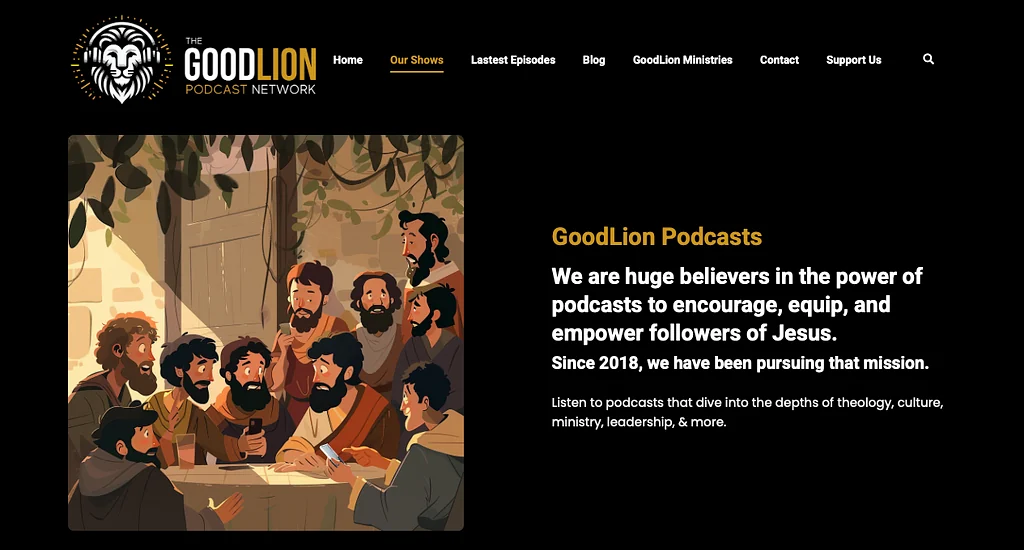 GoodLion Podcast Network project image 3