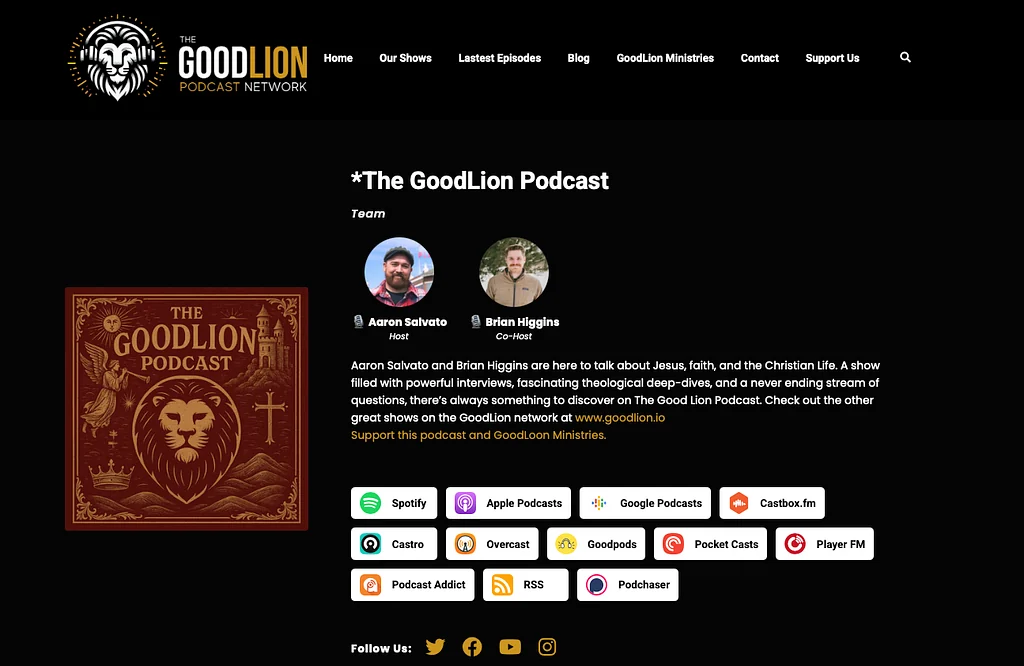 GoodLion Podcast Network project image 7