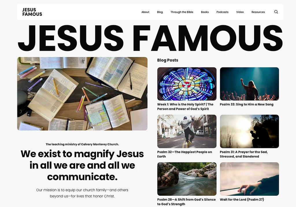 Jesus Famous project image 2