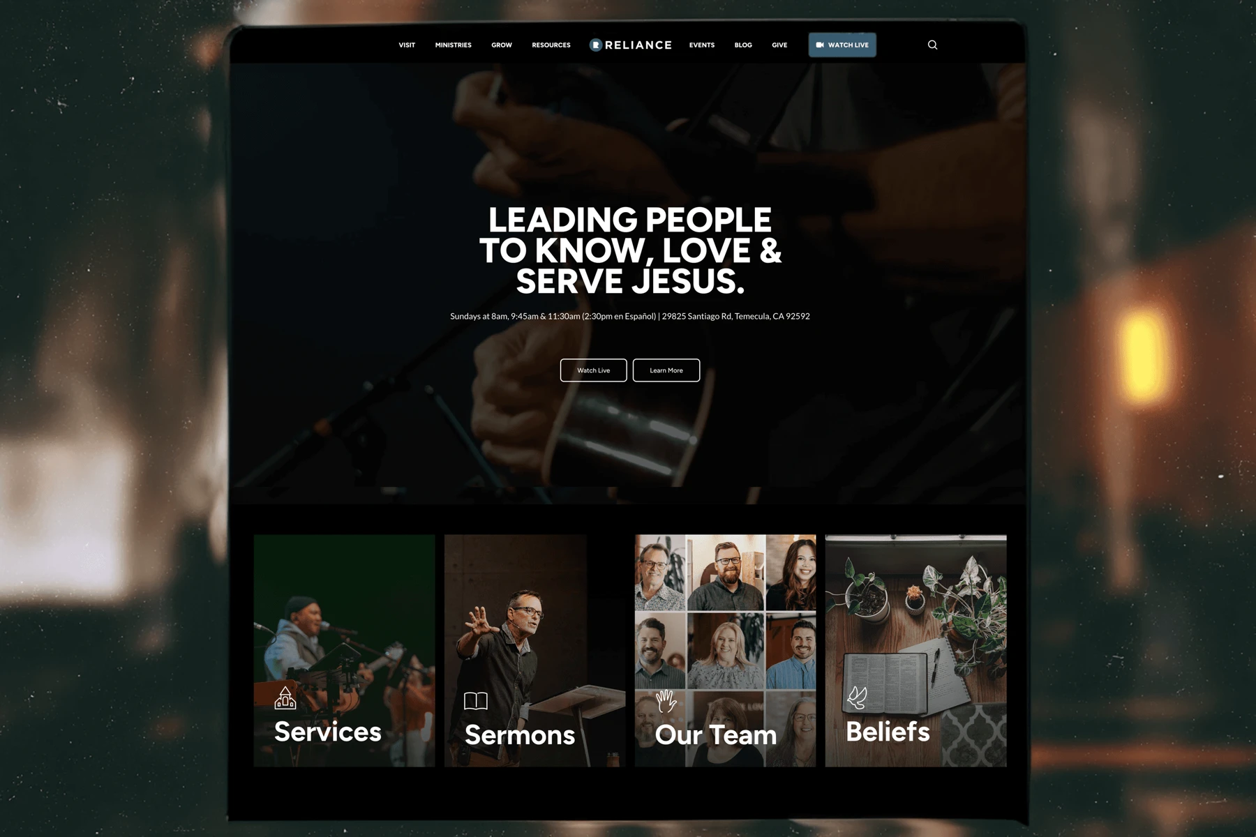 Reliance Church project overview